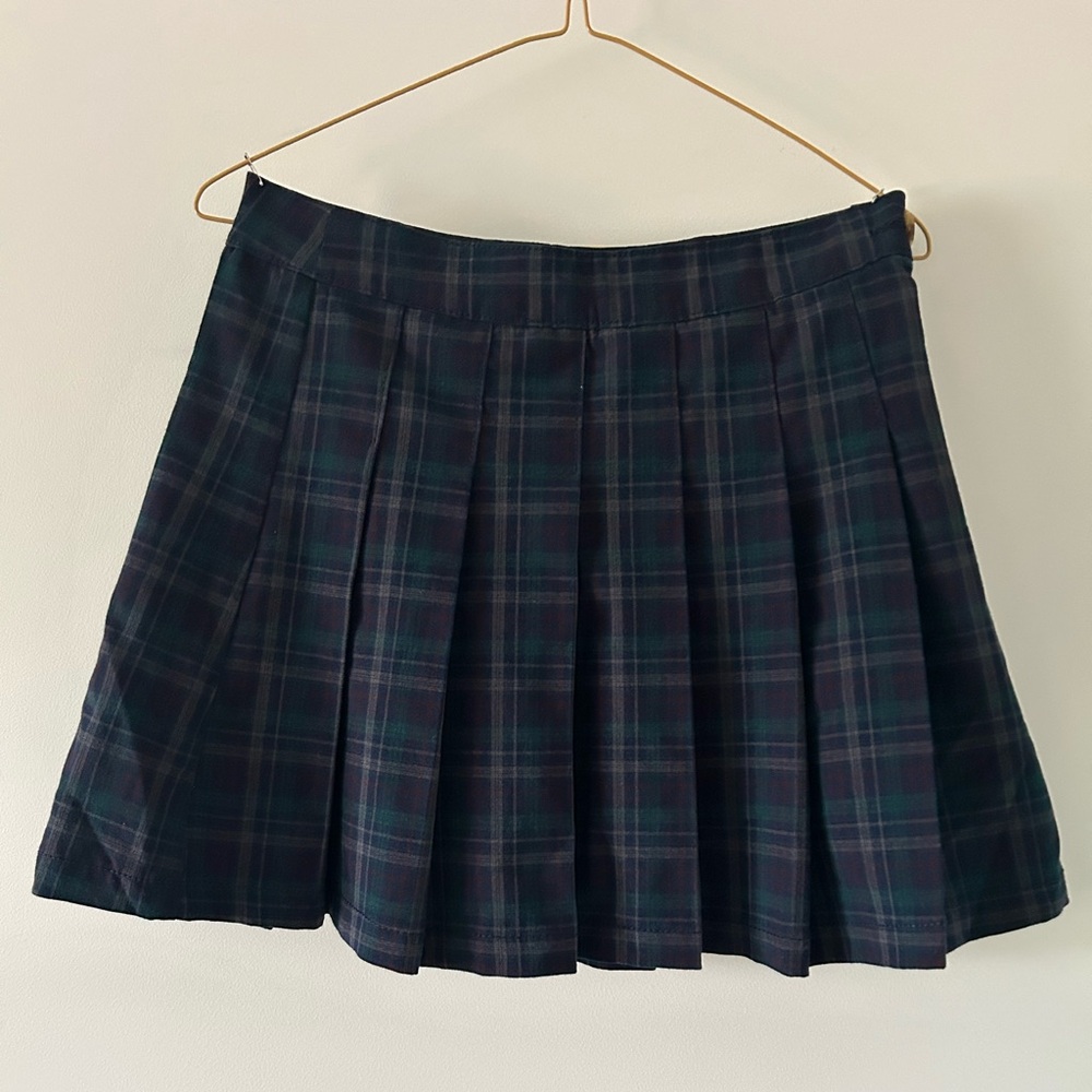 American Eagle Outfitters: Plaid Pleated Skirt